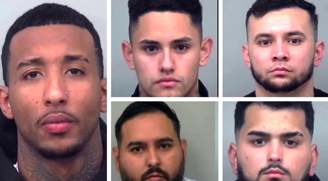 Cinco venezolanos enfrentan cargos graves por vender vehículos robados en Georgia