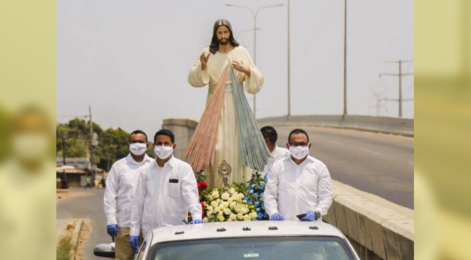 Jesús de la Misericordia recorrerá sectores de Maracaibo este domingo 19-Abr