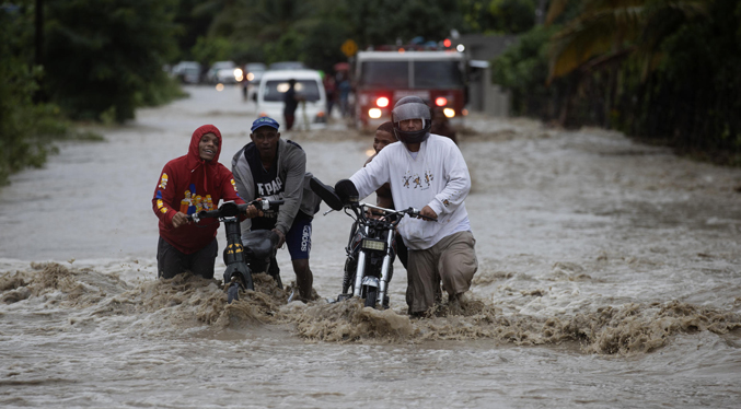 LLuvias en República Dominicana provocaron afectaciones y varios fallecidos
