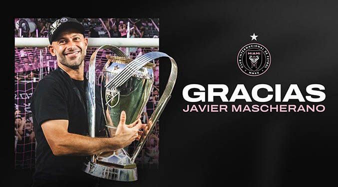 Mascherano deja el Inter Miami