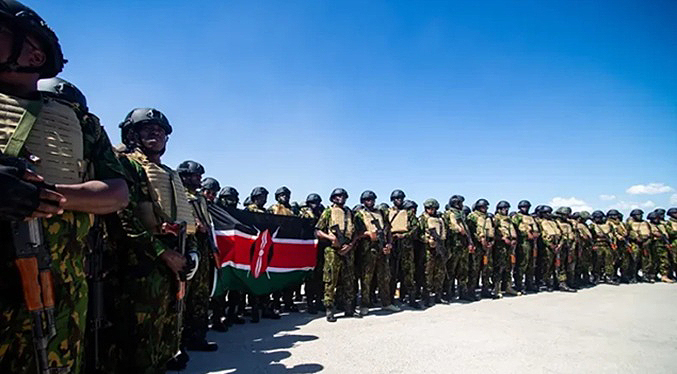 Llegan a Nairobi los últimos 150 policías kenianos de la misión de seguridad en Haití