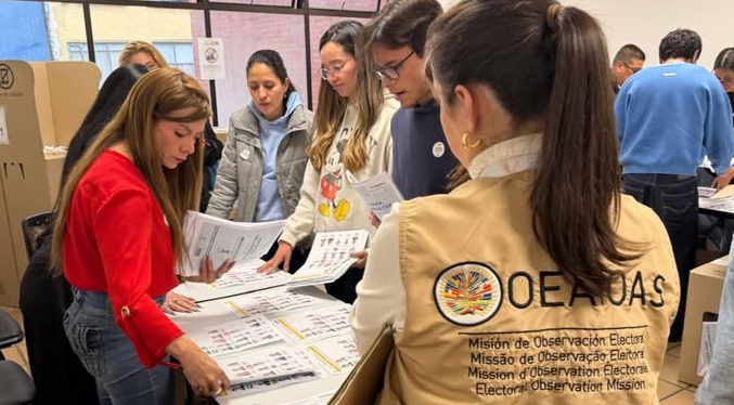 Misión electoral de la OEA rechaza amenazas contra candidatos presidenciales en Colombia