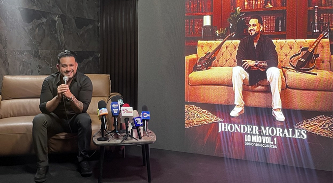 Jhonder Morales presenta «Lo Mío» en Maracaibo