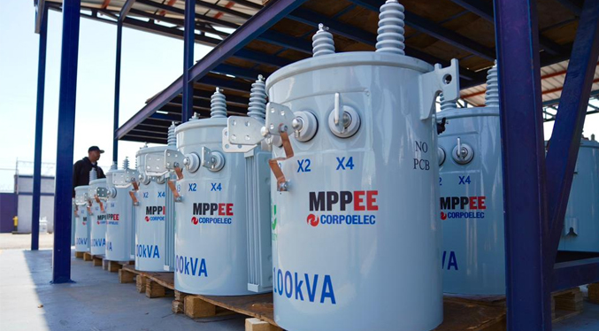 Gobernador Luis Caldera lidera entrega de 150 nuevos transformadores para los 21 municipios del estado