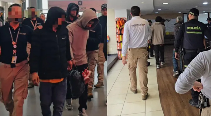 Expulsan a seis venezolanos de Colombia por robar una farmacia en Bogotá