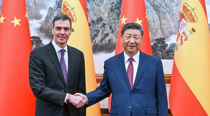 Xi y Sánchez dicen que China y España deben ayudar a proteger el multilateralismo