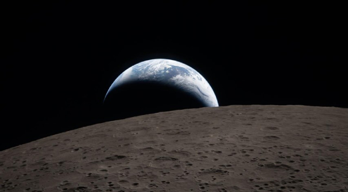 La NASA publica una foto de «puesta de la Tierra» antes del retorno de Artemis