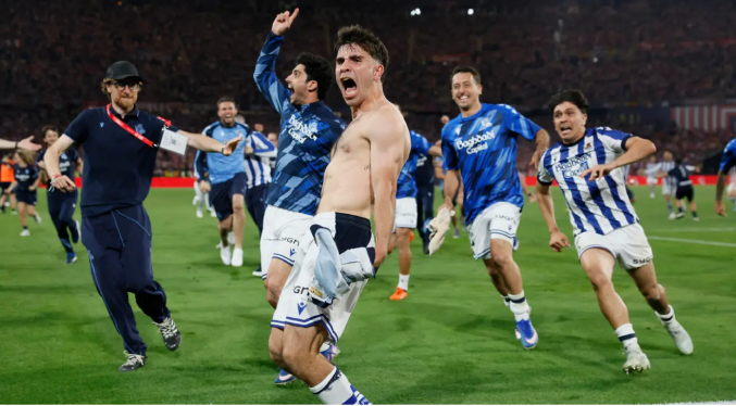 La Real Sociedad, de Aramburu y Yangel Herrera, gana la Copa del Rey