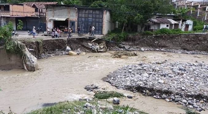 Lluvias causan afectaciones en Mérida, Trujillo y Portuguesa