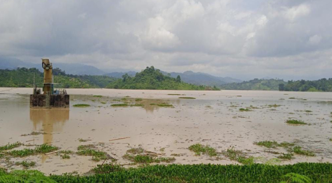 Alertan sobre peligros en la represa merideña de Onia tras intensas lluvias