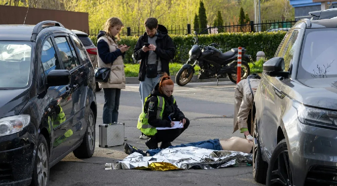 Un hombre mata a tiros a cinco personas en Kiev antes de ser abatido