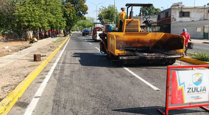 Gobernación del Zulia ejecuta Plan de Asfaltado en seis parroquias del oeste de Maracaibo