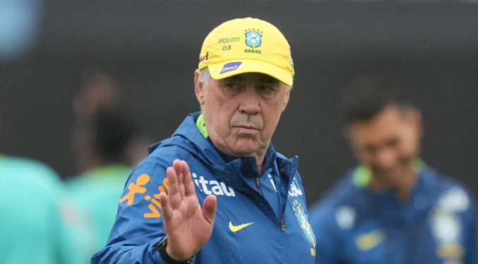 Carlo Ancelotti amplía su contrato con Brasil hasta el Mundial de 2030