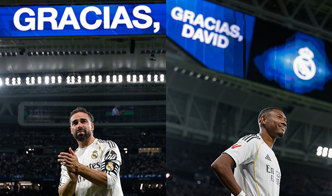 Carvajal entrega el testigo a Valverde y Alaba levanta la silla ante el Bernabeu