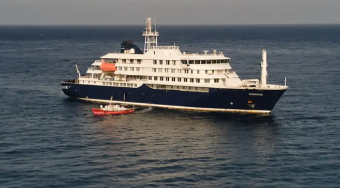 Un pasajero del crucero tiene la cepa Andes del hantavirus