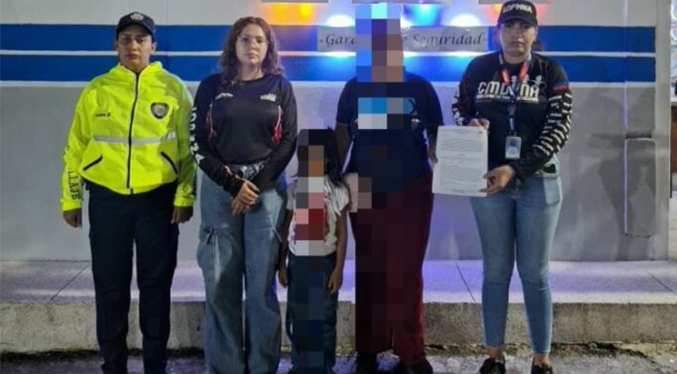 Presa por dejar solos a sus hijos para irse tres días a la playa en Maracay
