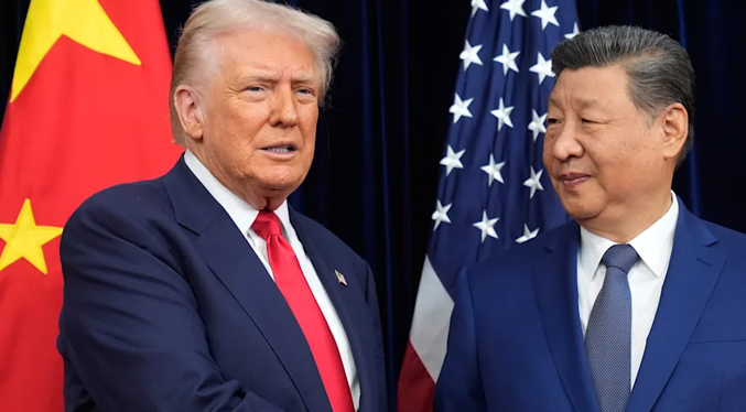 Donald Trump llega a Pekín para su segunda visita a China desde 2017