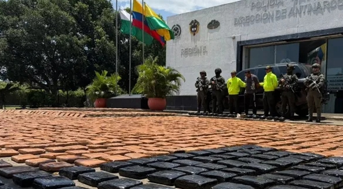 Colombia incauta 1.3 toneladas de marihuana en Norte de Santander que sería movilizada a Venezuela