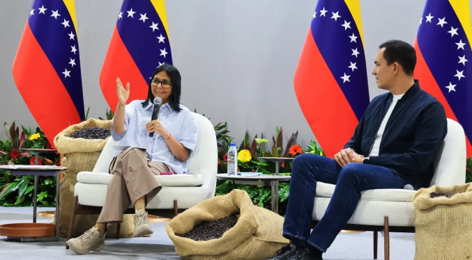 Delcy Rodríguez encabeza I Encuentro del Plan Comunal del Café 2026 en Lara