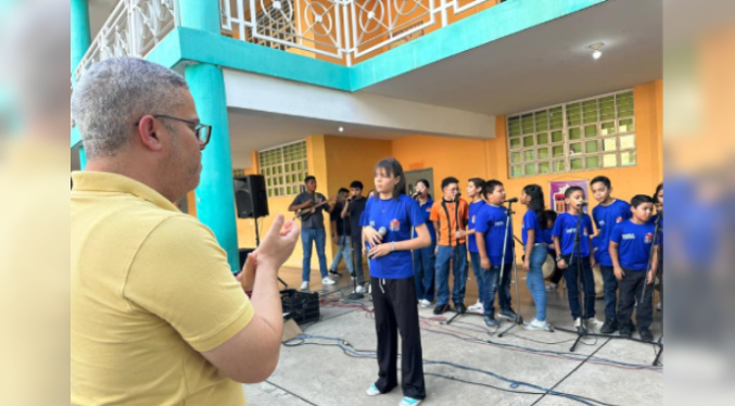 IMGRA visitó y evaluó el avance técnico de la Escuela de Gaita Astolfo Romero