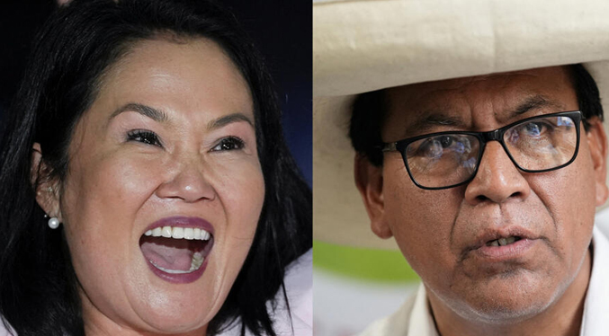Jurado electoral de Perú proclama segunda vuelta presidencial entre Fujimori y Sánchez