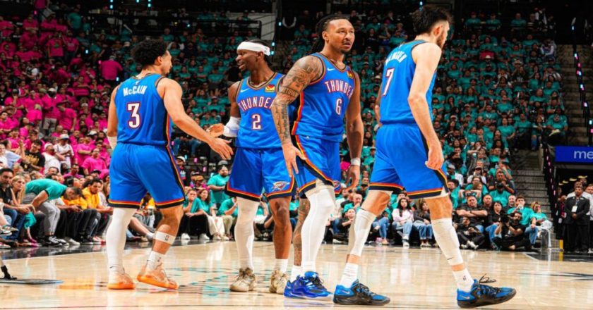 Los Thunder restauraron el orden en la casa de Wembanyama
