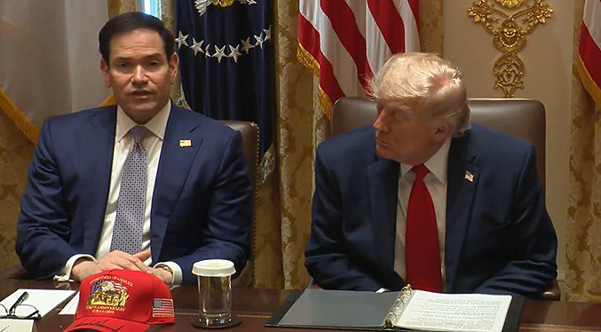 Marco Rubio: Venezuela envió 10 millones de barriles de petróleo a EEUU desde enero (+ video)