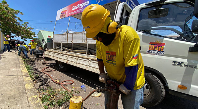 Alcaldía de Maracaibo restituye servicio de gas a la comunidad Estrella del Valle