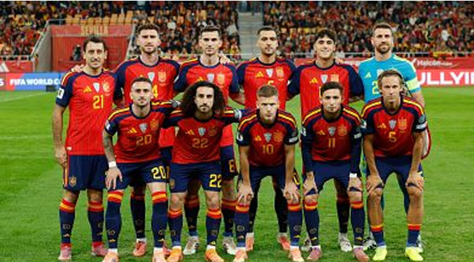 España revela la lista para el Mundial