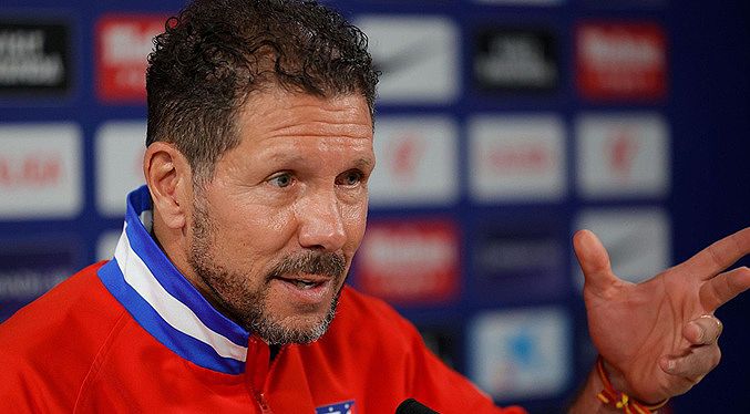 Simeone: «Estamos convencidos de lo que tenemos que hacer y tenemos mucha fe»