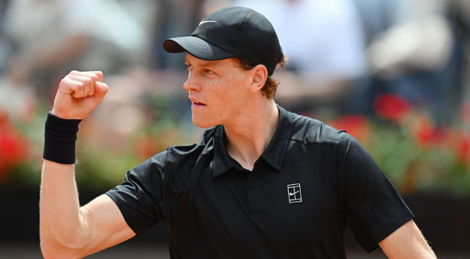 Sinner bate a Rublev y logra récord de victorias consecutivas en los Masters 1000