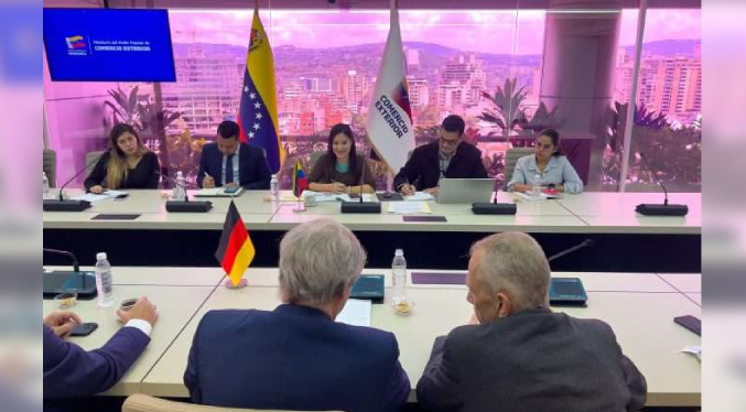 Venezuela y Alemania exploran nuevas alianzas económicas