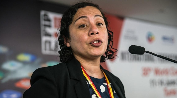 Zuliana Lainez, nueva presidenta de la Federación Internacional de Periodistas