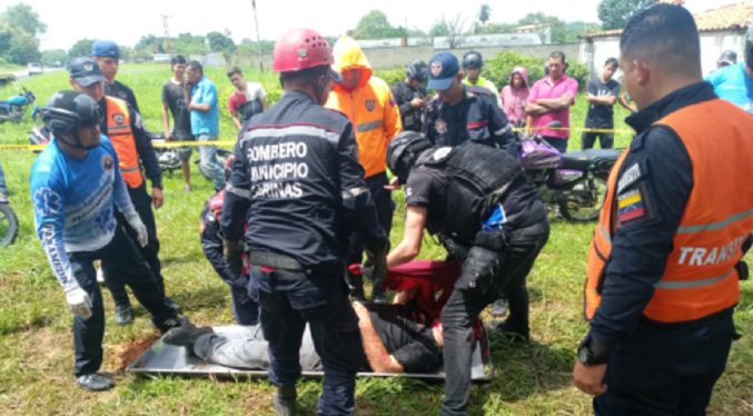 Dos pastores evangélicos mueren en choque frontal entre automóvil y camión cava en Barinas