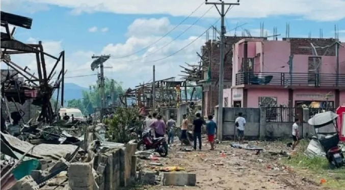 Explosión en una minera de Myanmar deja 45 muertos y 70 heridos