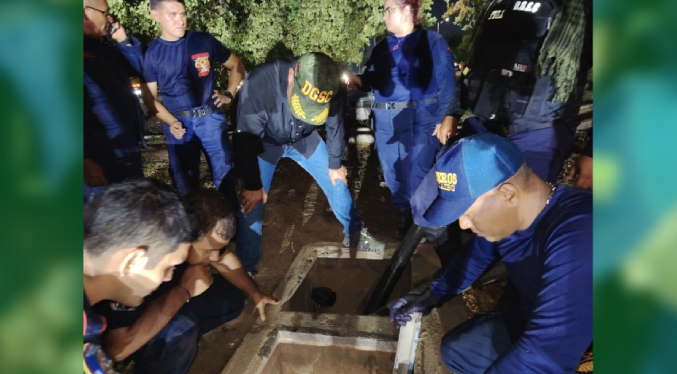 Bomberos extrae el cadáver de hombre de un tanque subterráneo en Maracaibo