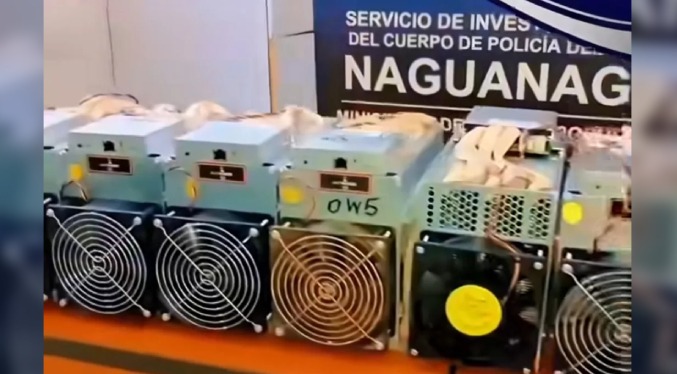 Recuperan máquinas de criptomonedas abandonadas en un basurero de Naguanagua