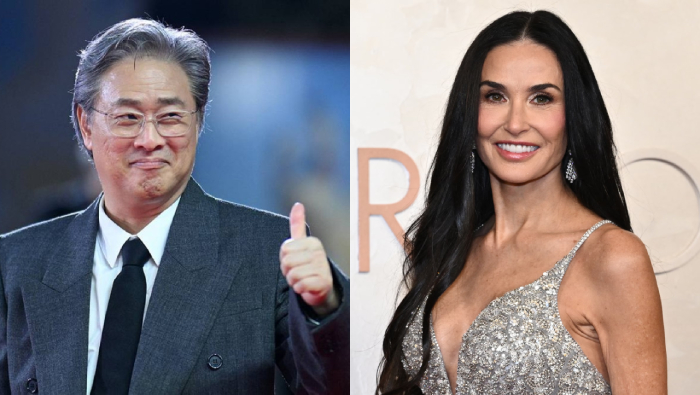 Demi Moore, la oscarizada Chloé Zhao y el chileno Diego Céspedes, en el jurado de Cannes