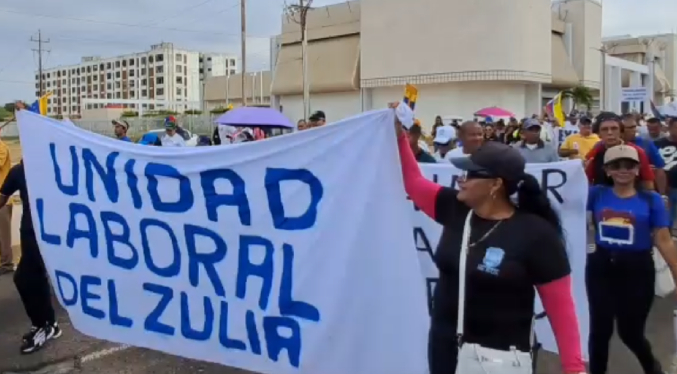 Trabajadores zulianos rechazan el incremento de bonos este 1-May