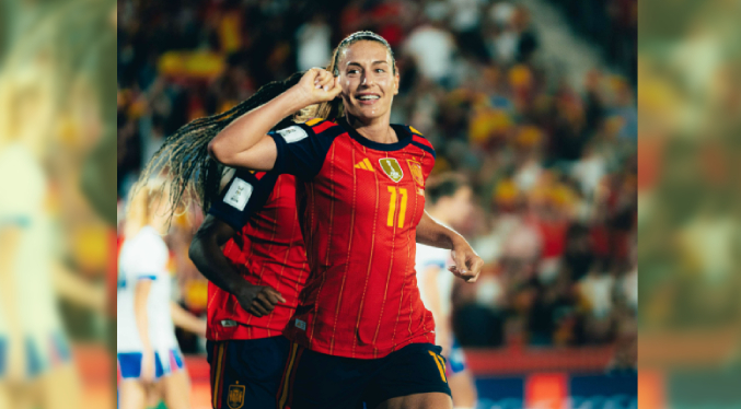 La futbolista española Alexia Putellas se encuentra “a salvo” en Caracas