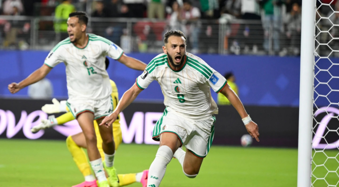 Argelia remonta ante Jordania, se impone 2-1 y logra su 1ra victoria en un Mundial desde 2014