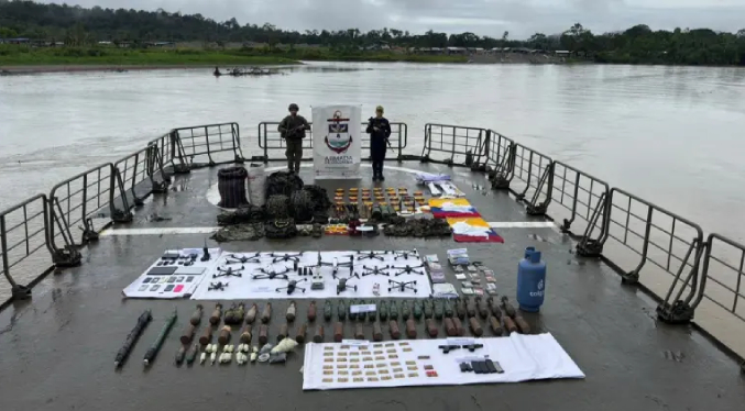 Colombia: Hallan 13 drones y 350 kilos de explosivos para atentados de cara a elecciones