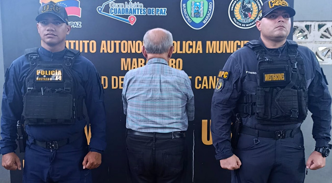 Polimaracaibo detiene a sexagenario por presuntos actos lascivos contra una adolescente en Lago Mall