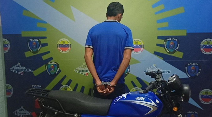 CPEZ detiene a un joven por realizar “motopiruetas” en Machiques