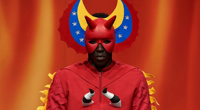 Diseñador venezolano finalista de Tenerife Moda con una colección de los Diablos Danzantes