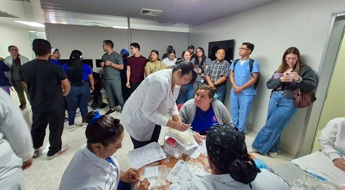 Más de 200 zulianos donaron sangre en jornada «Una gota de Humanidad» en apoyo a los afectados por los terremotos