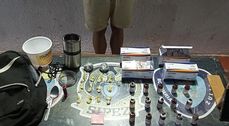 Aprehenden al “Dexter” con un minilaboratorio portátil de estupefacientes en Maracaibo