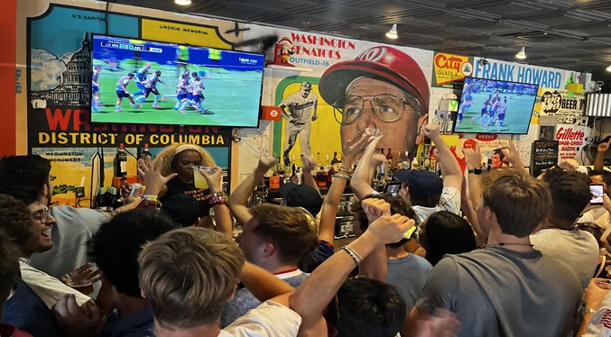 El Mundial por fin prende en Washington con la segunda victoria de EEUU
