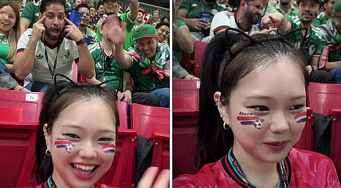 FIFA invita a surcoreana víctima de racismo en el Mundial al partido contra México