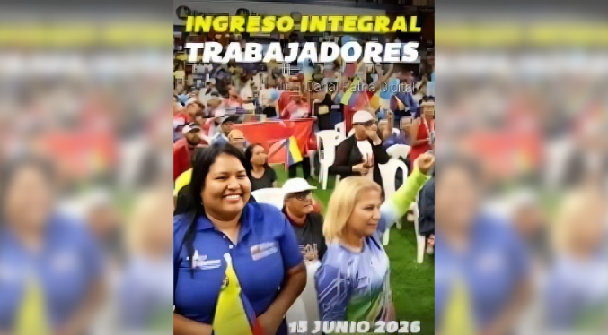Pagan el «Ingreso Integral de los Trabajadores» de junio: Aumenta más de 15 % en bolívares